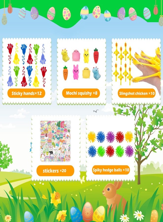 GOAUS Easter Egg Fillers Party Favors for Kids, 220 Pcs Small Toys Prizes Bulk, Goodie Bags Stuffers, Treasure Box Toys for Classroom, Prize Box Birthday Goody Bag - Image 4